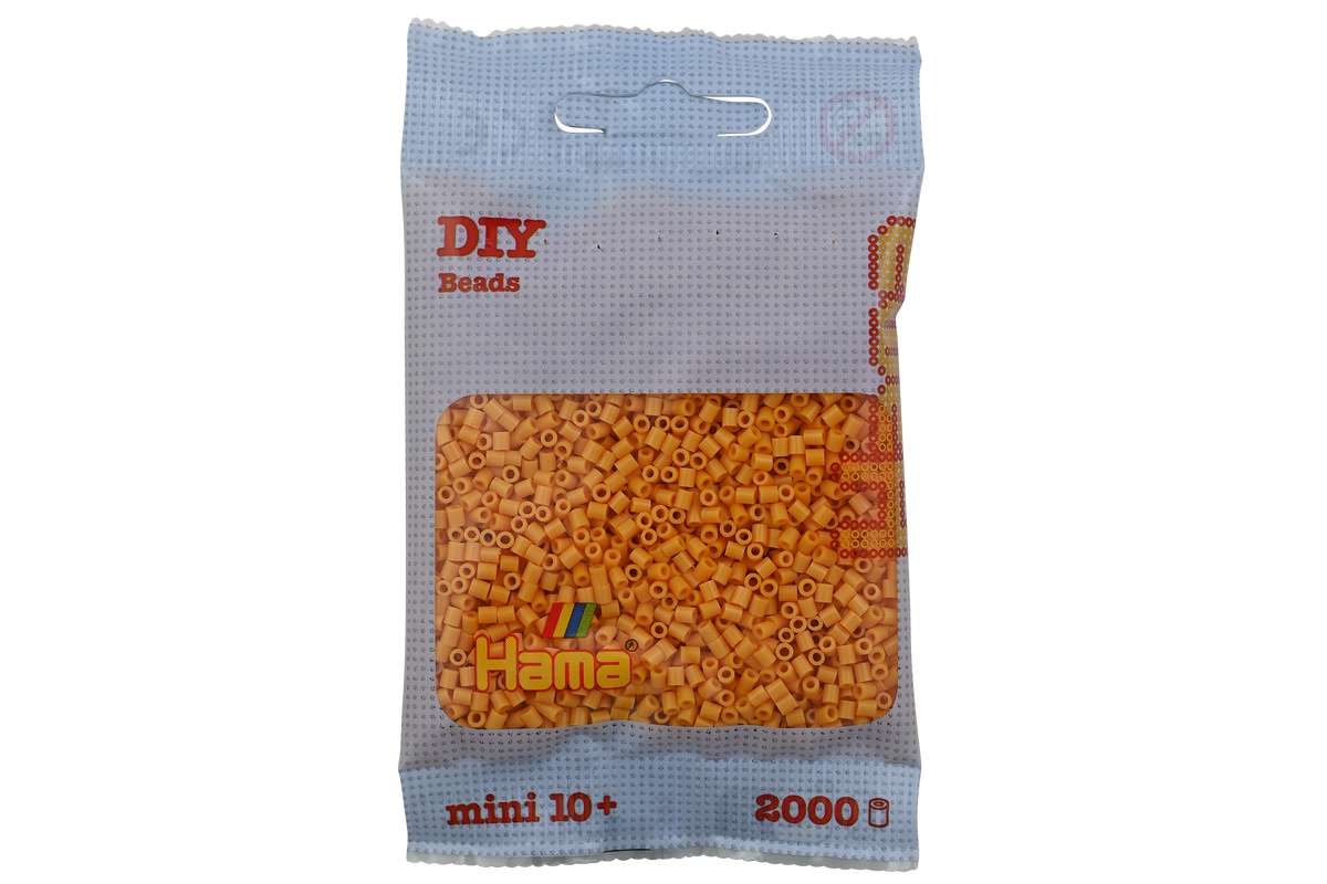 Hama mini perler 2000stk Peter Plys gul